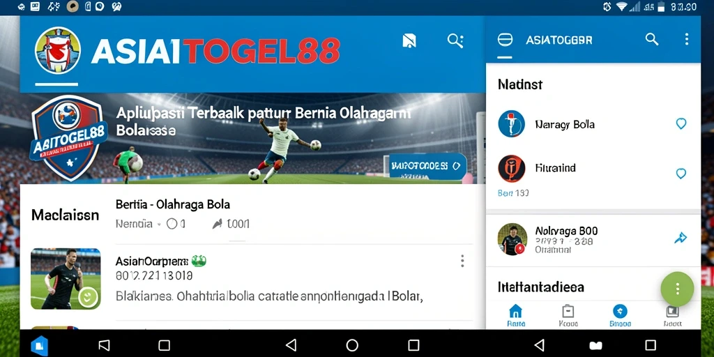 Tampilan antarmuka ASIATOGEL88 yang informatif dan menarik.